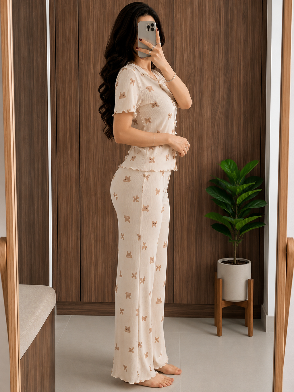 بيجامة الارنب 🐰🤎