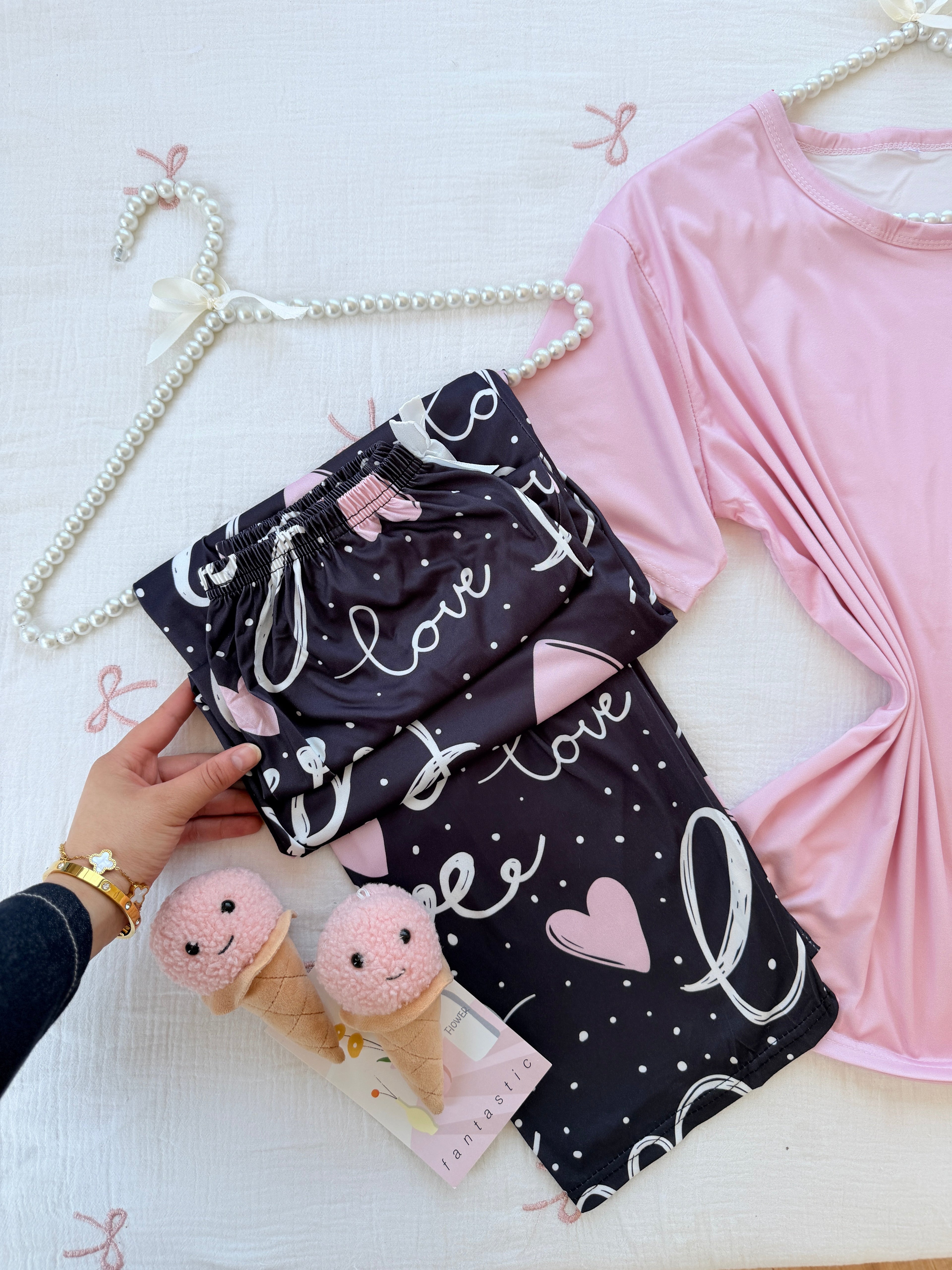بيجامة قطنية صيفية 🎀