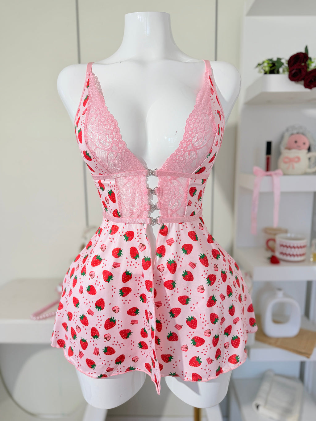 لانجري الفراولة 🍓💗
