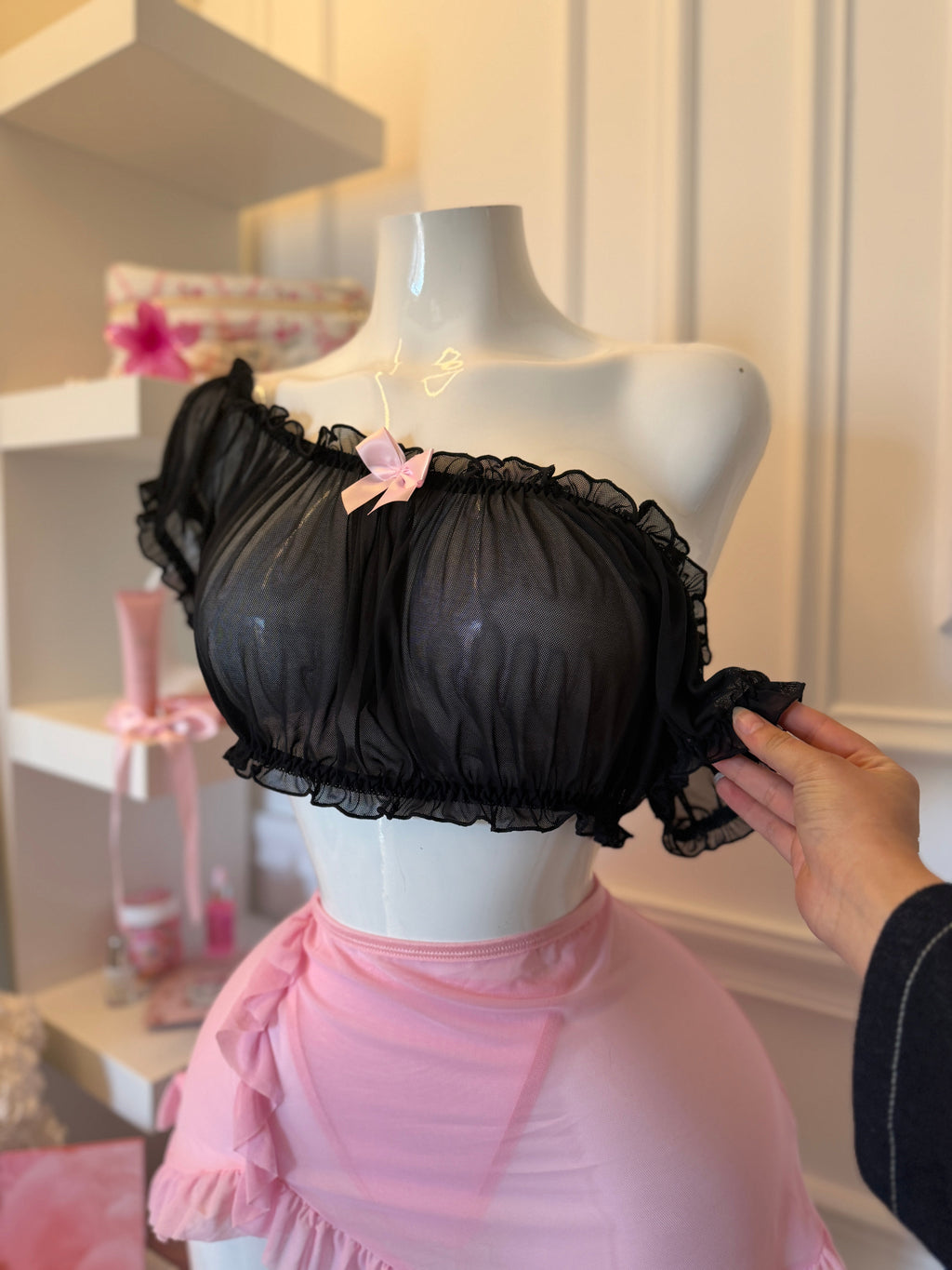 لانجري قطعتين Big سايز 🎀