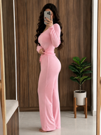 بيجامة زهري كم 🎀 💗