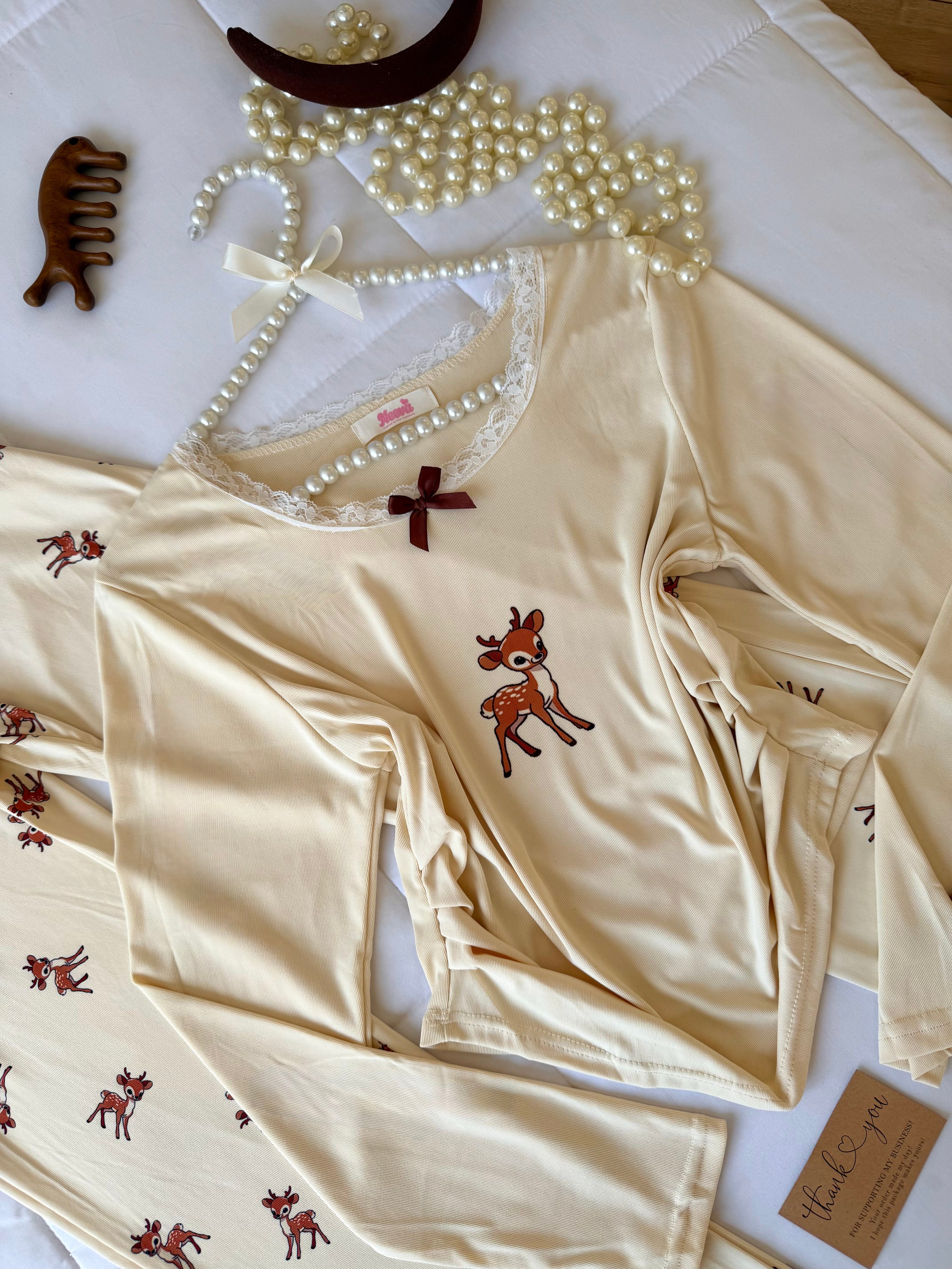 بيجامة الغزالة 🦌