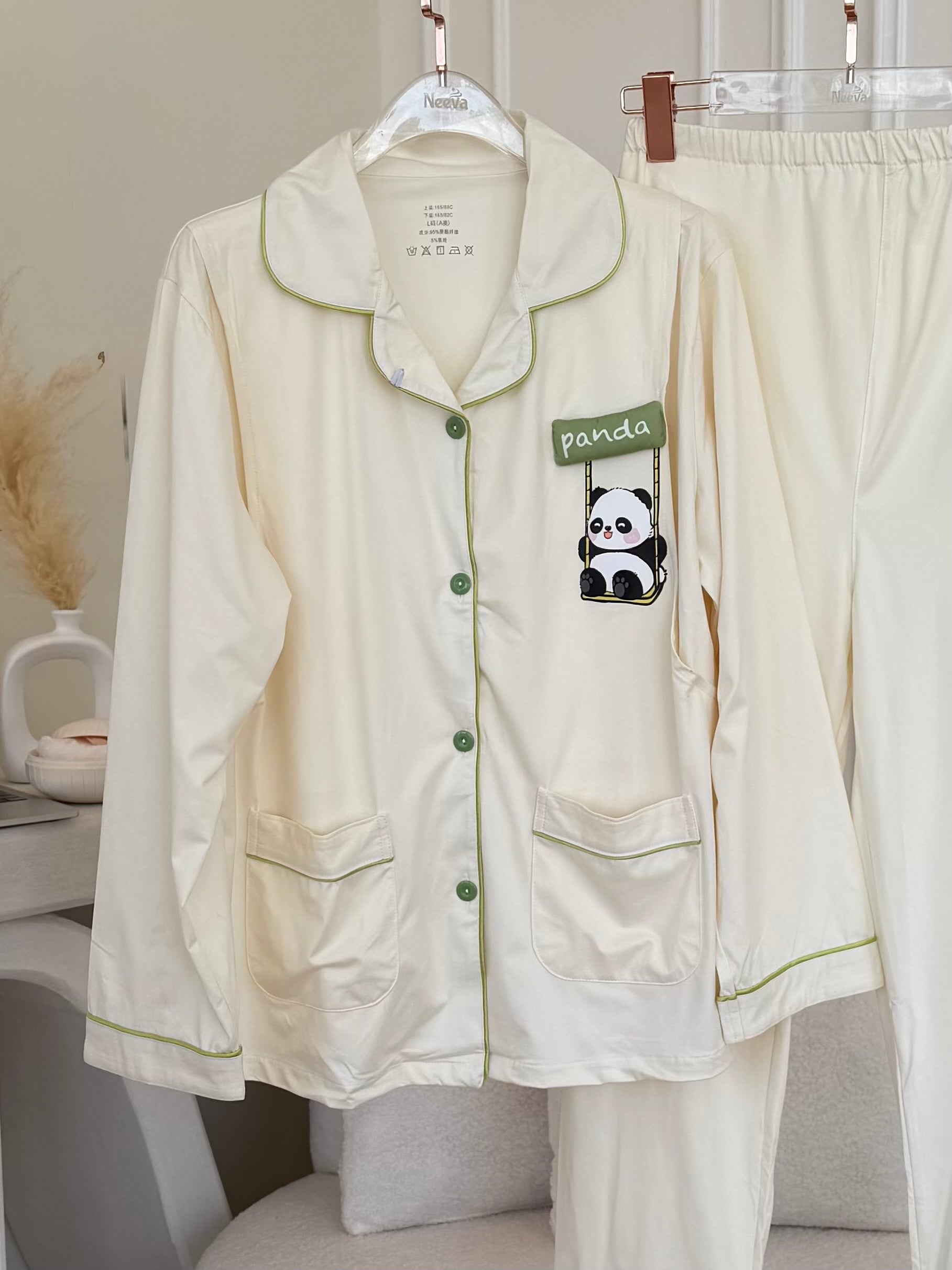 بيجاما حمل باندا كيوت 🐼