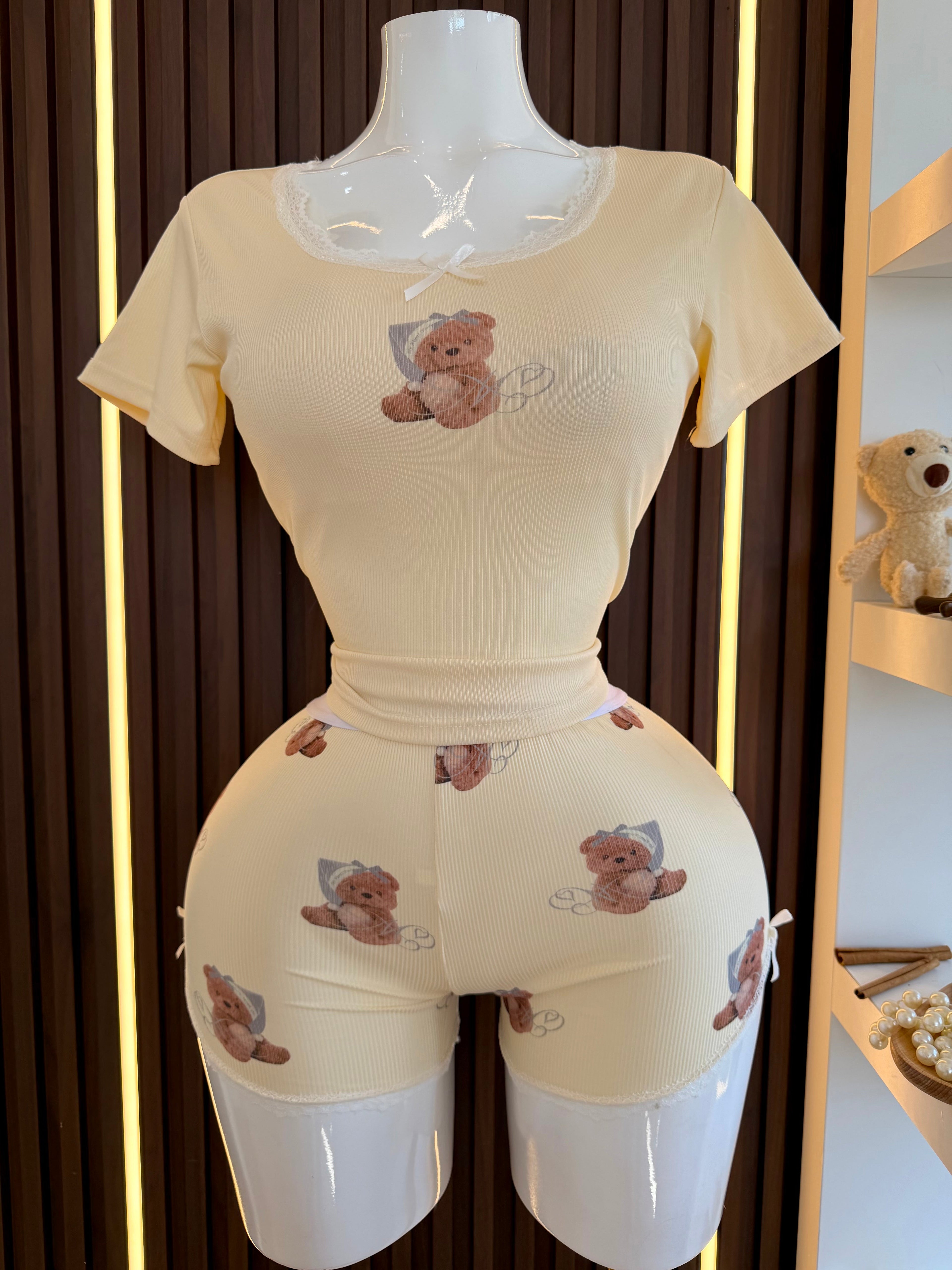 بيجامة الدبدوب 🧸